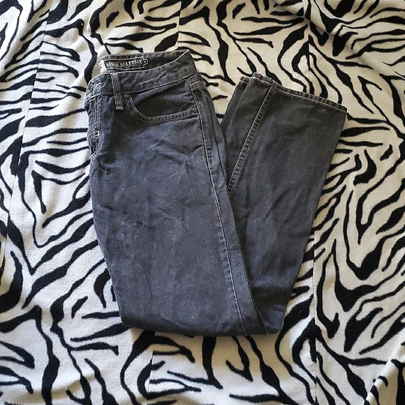 Vans Denim - Vans Gray Skater Straight leg jeans